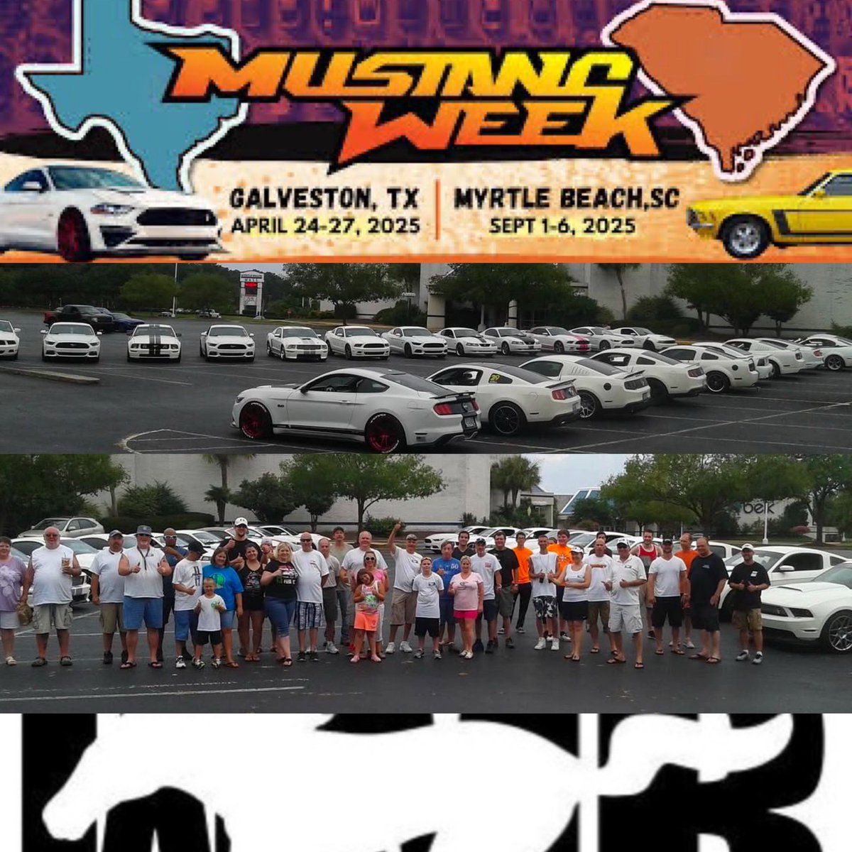 WMRegistry's tweet image. “I’m calling ( @rikWMR0001 ) YOU OUT for @mustangweek 2025 ! If any #WMR_members want to meet up at any other #majorevents in 2025…. #CALLMEOUT !” 👊🏼😎🏁 2 or 2,000 #thatshowweroll #whitemustangregistry