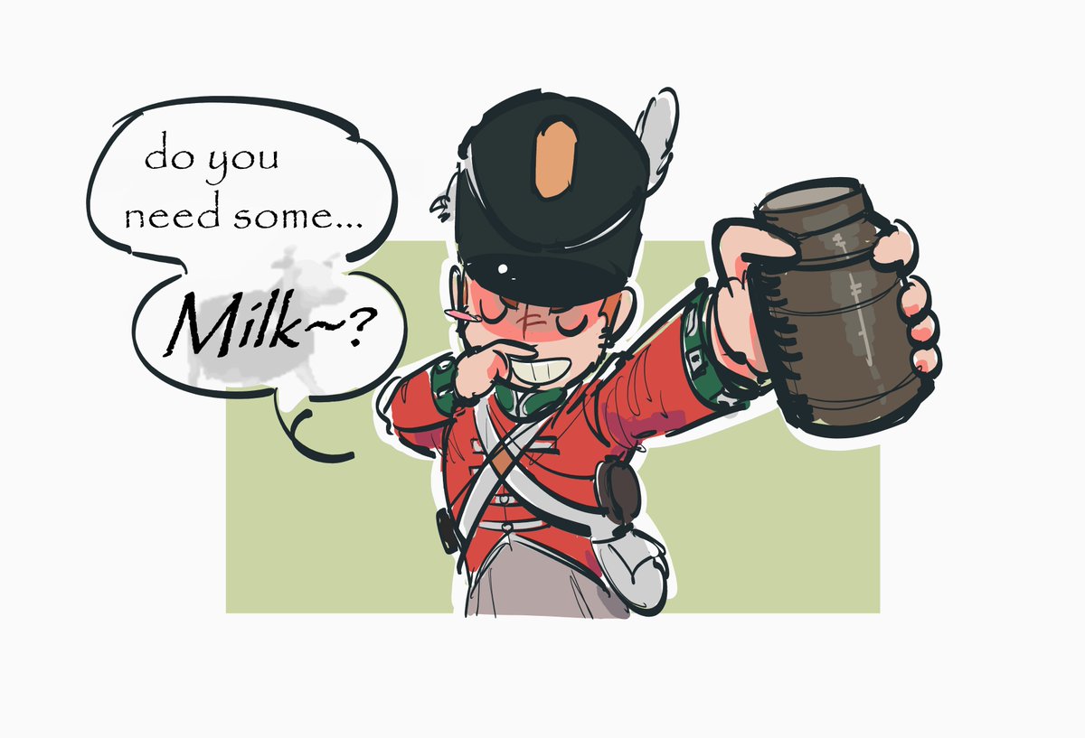 halo9158's tweet photo. first time☕🐄
#gutsandblackpowder https://t.co/8KHdJzvzNP