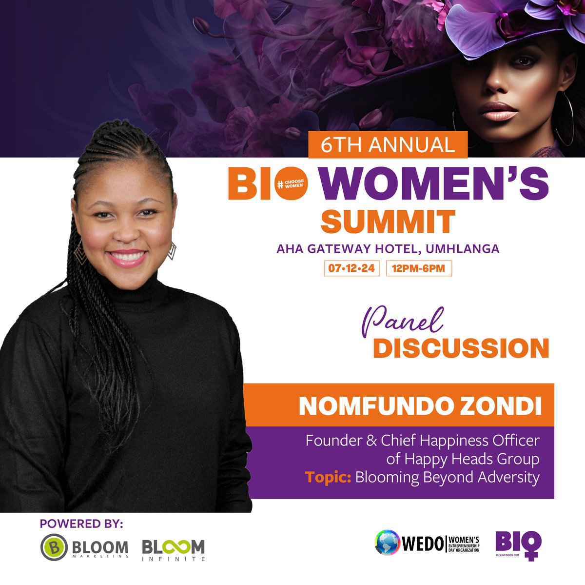 bloominsideout_'s tweet photo. Blooming beyond Adversity
Stories of resilience Fiona, Nonfundo, and Skhulile, led by @TopsAfrica , share how they bloomed through adversity. Prepare to be moved!
#BIOSUMMIT2024 #SheIsBlooming https://t.co/pQiqAhRFgV