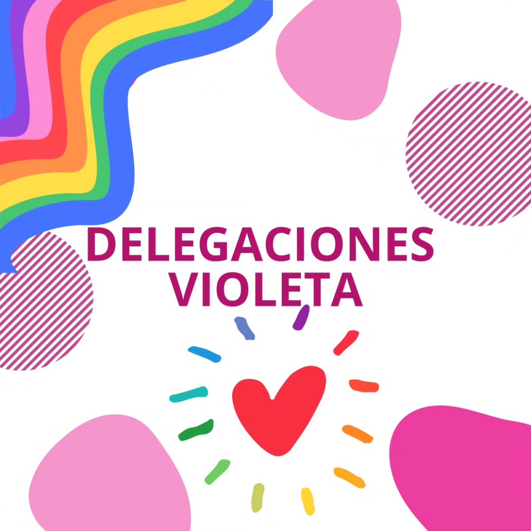 DELEGACIONES VIOLETA

Son la representación de la entidad en tu pueblo y tú misme puedes abrir una delegación solo contactando con nosotras.

Para más información 
¡Contáctanos!
 Info@lgtbvioleta.org, por las RRSS o nuestro teléfono violeta 644 69 47 57