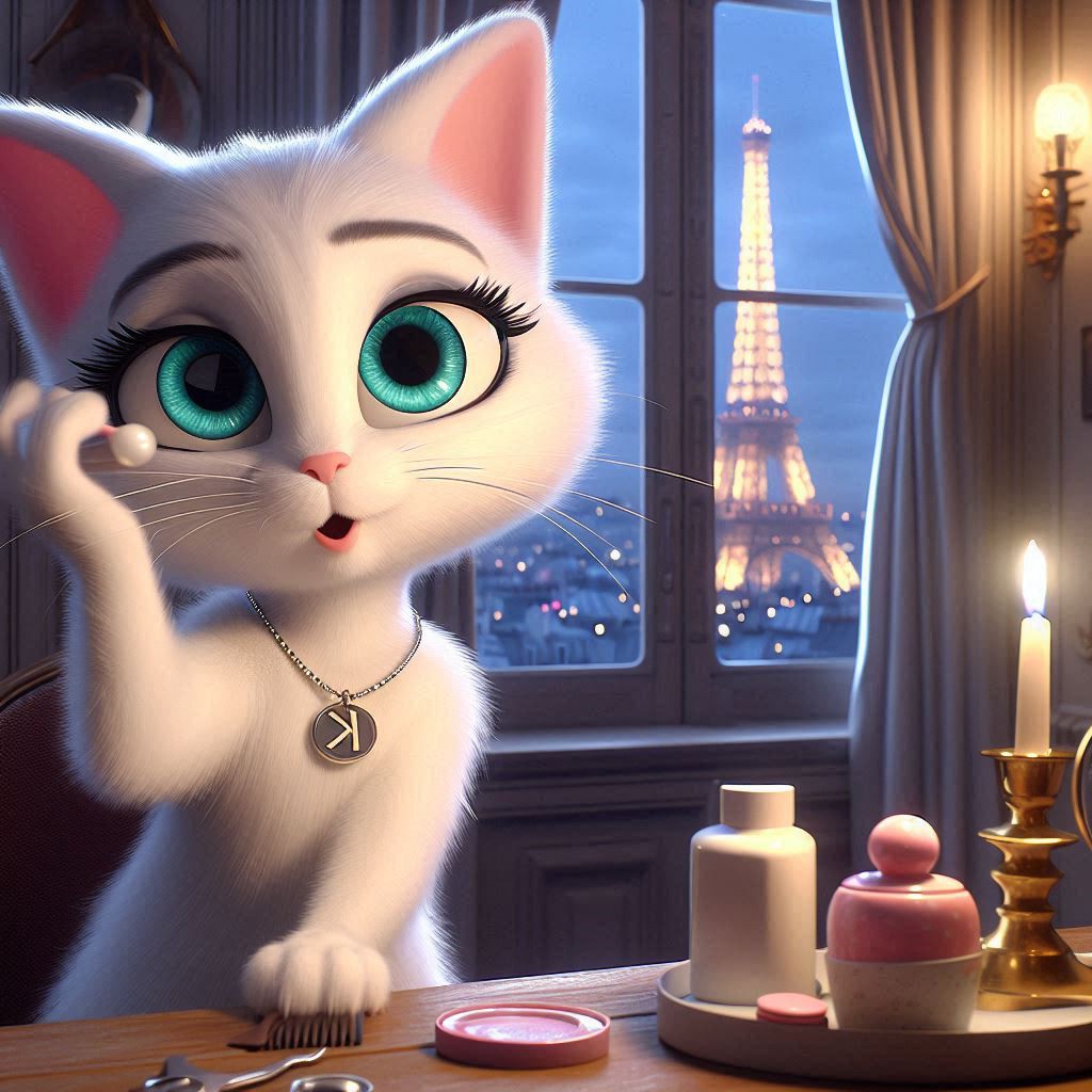 #Nocha is getting ready for an extraordinary evening full of symbol ! ✨ She’s been invited to a very special event.
Can you guess what makes it so unique ? 🎭

$Nocha #KRC20 $KAS #Kaspa #Paris