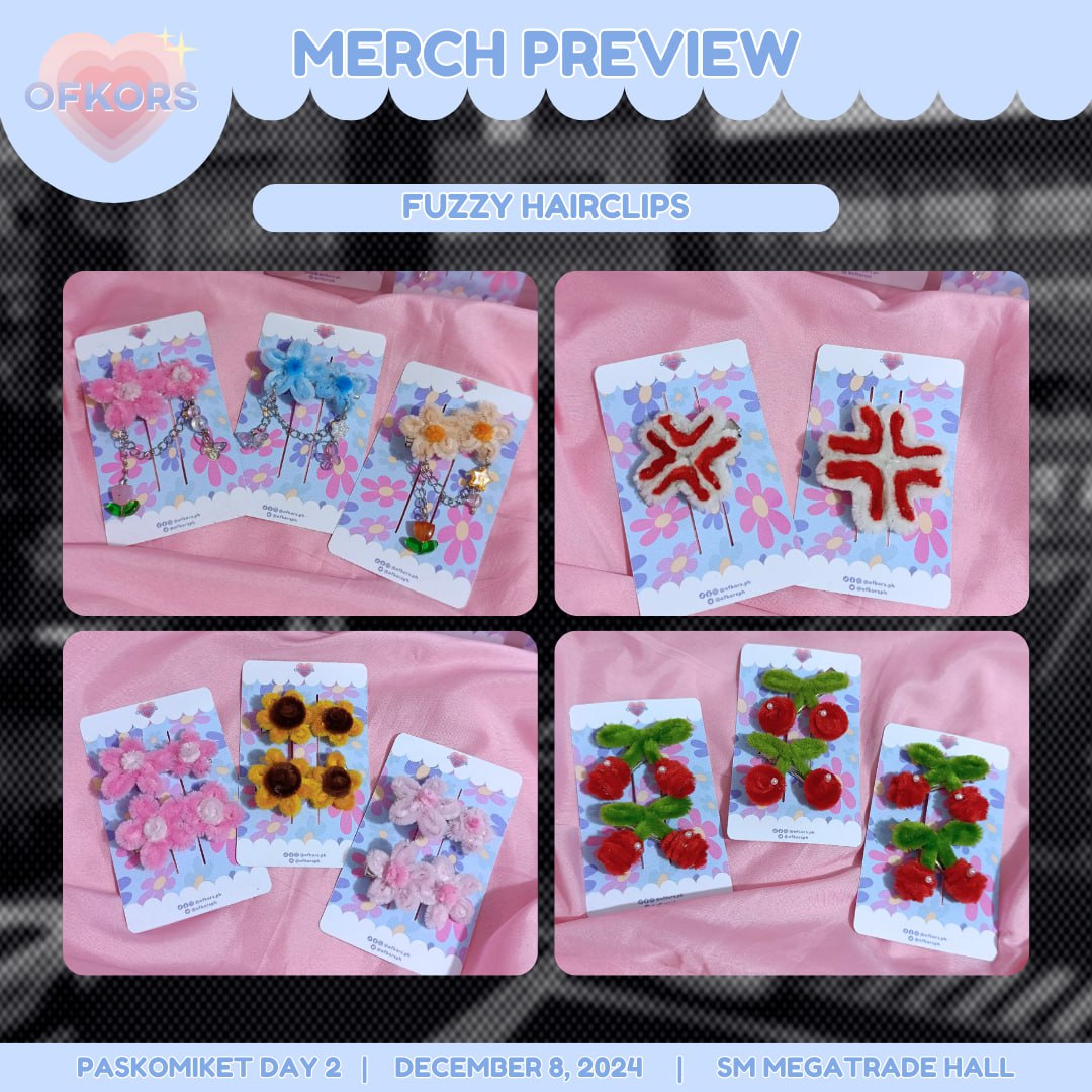 Casually posting my #Paskomiket2024 Catalog at 1am on the same day of the event because I'm just a chill girl ✨

Come visit me at Table C15 today, December 8, 2024 at SM Megamall, Megatrade Halls 2&amp;3 ⭐

See yall there!! #supportlocalcreators