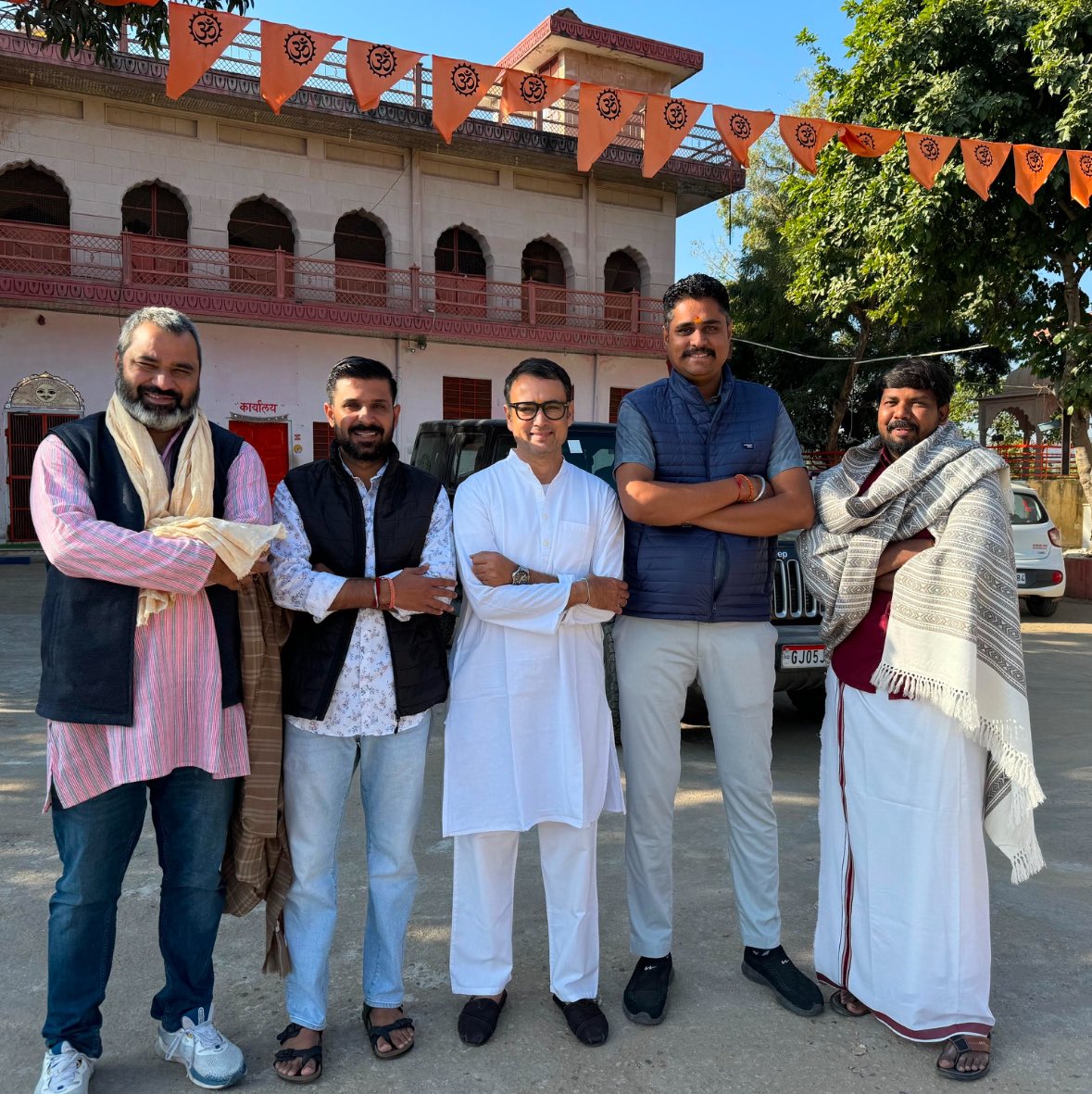 sitaramlamba's tweet photo. Sangam day 7 #Samod https://t.co/4yalIoL30V