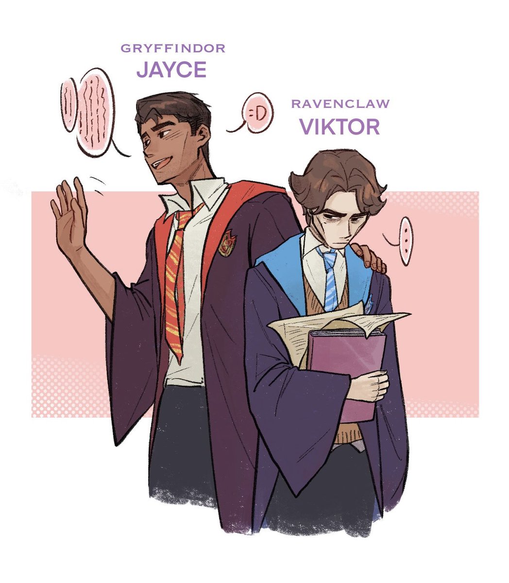 xjntin1's tweet photo. ok here are some silly #jayvik hp au comics…… https://t.co/GY69Cu0heO