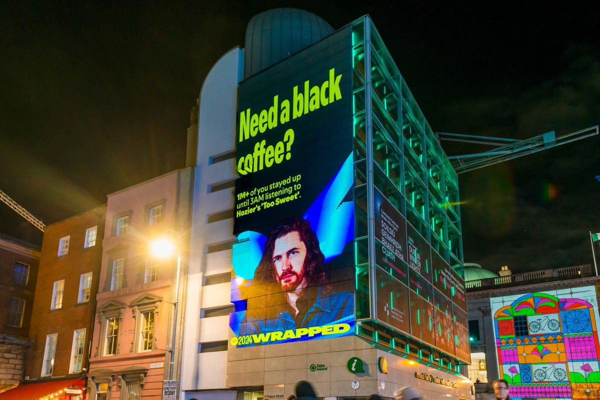 Hozier's tweet photo. Thank you 🖤 @Spotify @SpotifyUK https://t.co/CG4RqK1OHJ