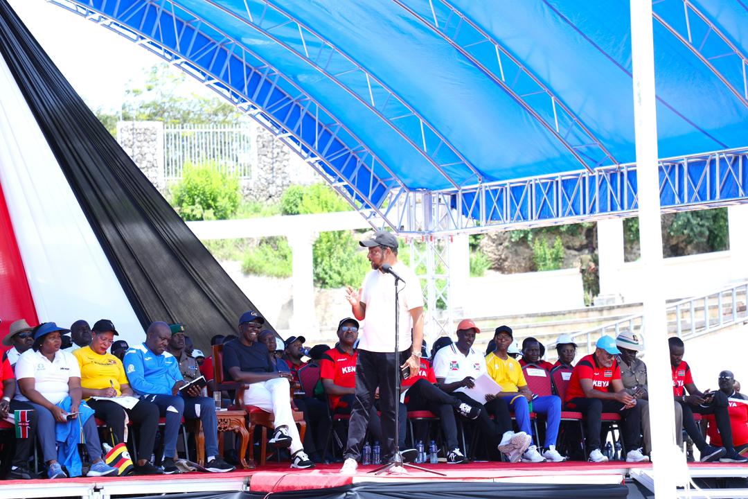 EAC_IPU_Ke's tweet photo. The EALA Sports MPs led by the Chairman of the Parliament Sports Club, Hon. Abbas Tarimba have participated in the opening of the East African Parliamentary Games held in Mombasa Kenya. The President of Kenya H.E @WilliamsRuto opened the competition yesterday on 6th Dec, 2024. https://t.co/KXYDgopbnX