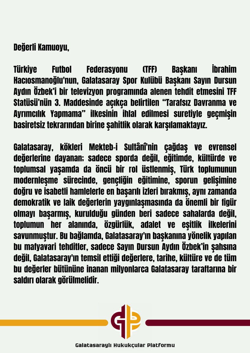 GSHP1905's tweet photo. Kamuoyuna saygılarımızla. https://t.co/d6lV6rxWoR