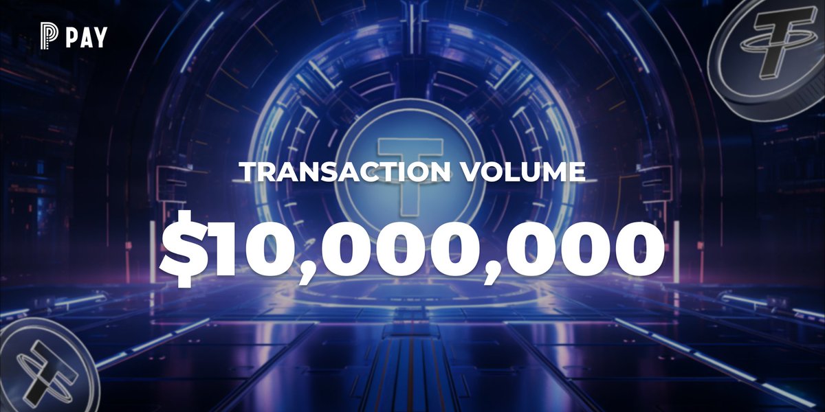 pay_protocol's tweet photo. 🔥 As #Bitcoin reached $100,000, Pay Protocol's transaction volume has also just surpassed a milestone of $10,000,000 USD! 🚀

🛎 This is just the beginning. A big thanks to everyone who believed in the #PayProtocol. Together, we will build up a flourishing #Web3 new era! 🥂 https://t.co/8njSFIAWTO