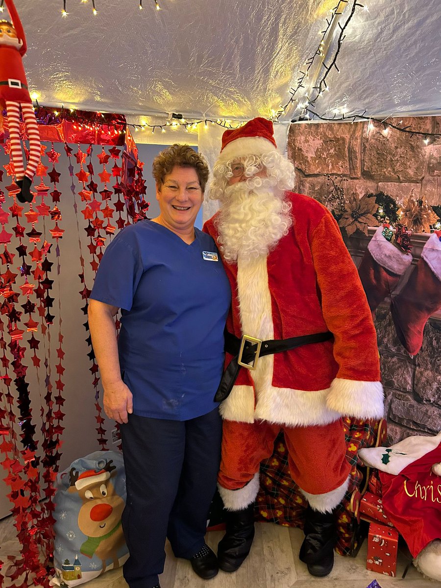 Thank you to Santa for visiting the neonatal unit today..thoroughly enjoyed by all 🎅🏻🧑‍🎄