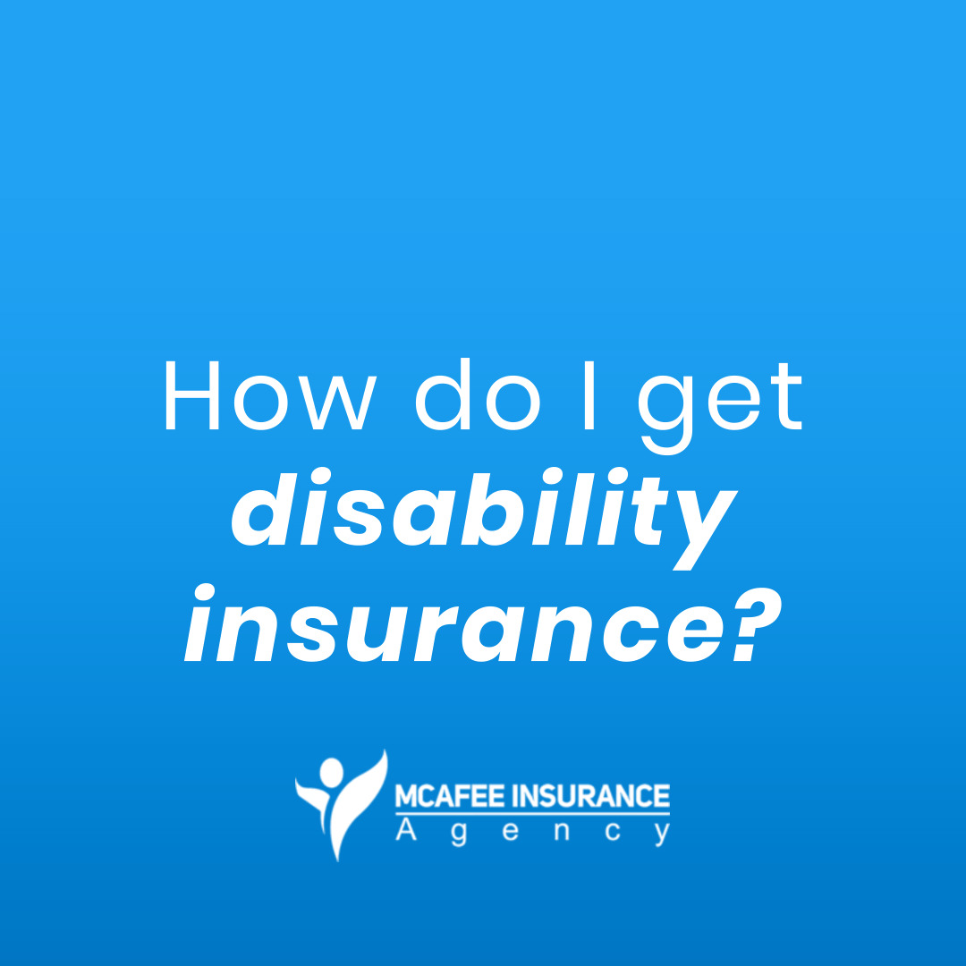 McAfeeInsure's tweet photo. While most typically obtain disability insurance through their employer or professional organization, it's crucial to discuss with your advisor because those coverages may not be enough to offset a loss of income should you need to go on disability. https://t.co/W6YnRLDYDN