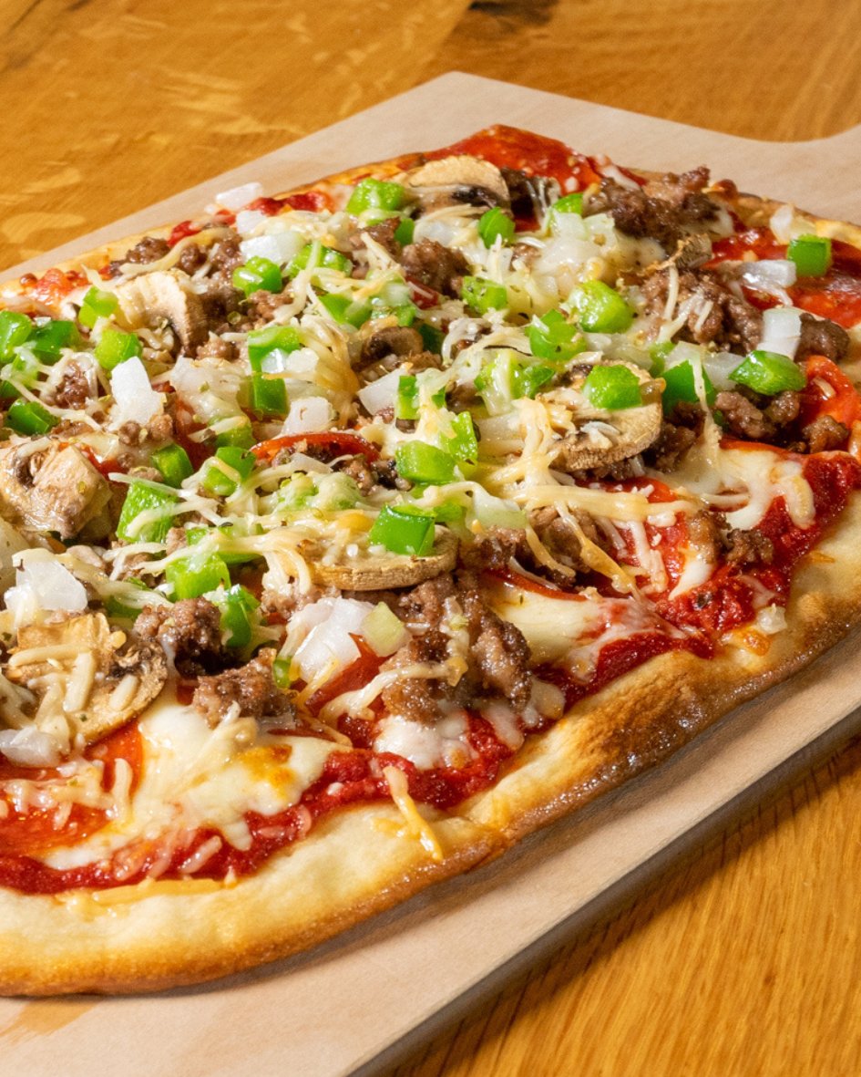 Today is the perfect day to share our famous Tavern Pizza with family and friends! Made with the finest ingredients, it's a crowd-pleaser that everyone will love. Gather your crew, grab a slice, and enjoy the cozy vibes at Village Tavern.🍕

#VillageTavern #PizzaLovers #GoodVibes