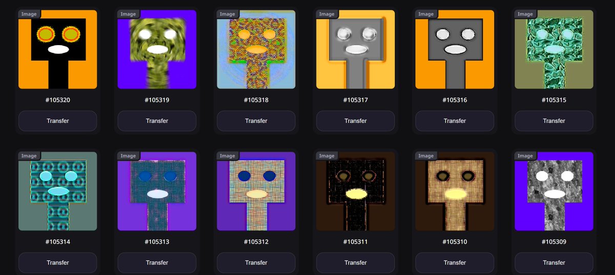 mrwagmibtc's tweet photo. found them
โช๏ธim not an artist.
โช๏ธbut i wanted something that wasnt the same as all chains, but re-colorized.
โช๏ธso, i digitally doodled some faces.
โช๏ธreminds me of sporky from toy story ๐.
๐ sOrdinals ๐ https://t.co/oIn6GHBPaO