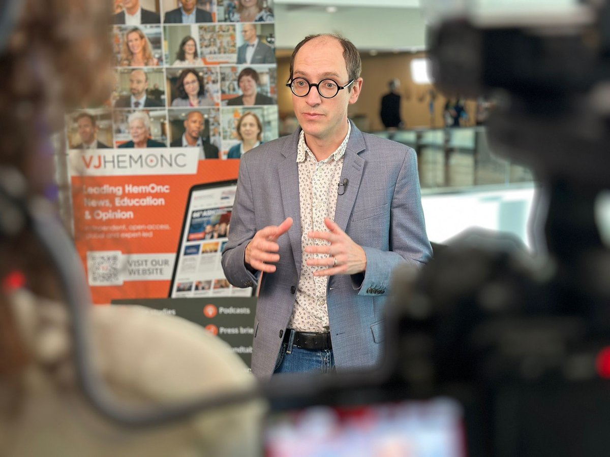 VJHemOnc (@vjhemonc) on Twitter photo Another early morning at #ASH24 and it was great speaking with <a href="/Florent_Malard/">Florent Malard</a> (<a href="/Sorbonne_Univ_/">Sorbonne Université</a>) on novel microbiota-based therapies in transplantation:
⭐Pooled fecal allogenic microbiotherapy shows promise for refractory GI GvHD (European Early Access).
⭐Fecal microbiota Another early morning at #ASH24 and it was great speaking with <a href="/Florent_Malard/">Florent Malard</a> (<a href="/Sorbonne_Univ_/">Sorbonne Université</a>) on novel microbiota-based therapies in transplantation:
⭐Pooled fecal allogenic microbiotherapy shows promise for refractory GI GvHD (European Early Access).
⭐Fecal microbiota