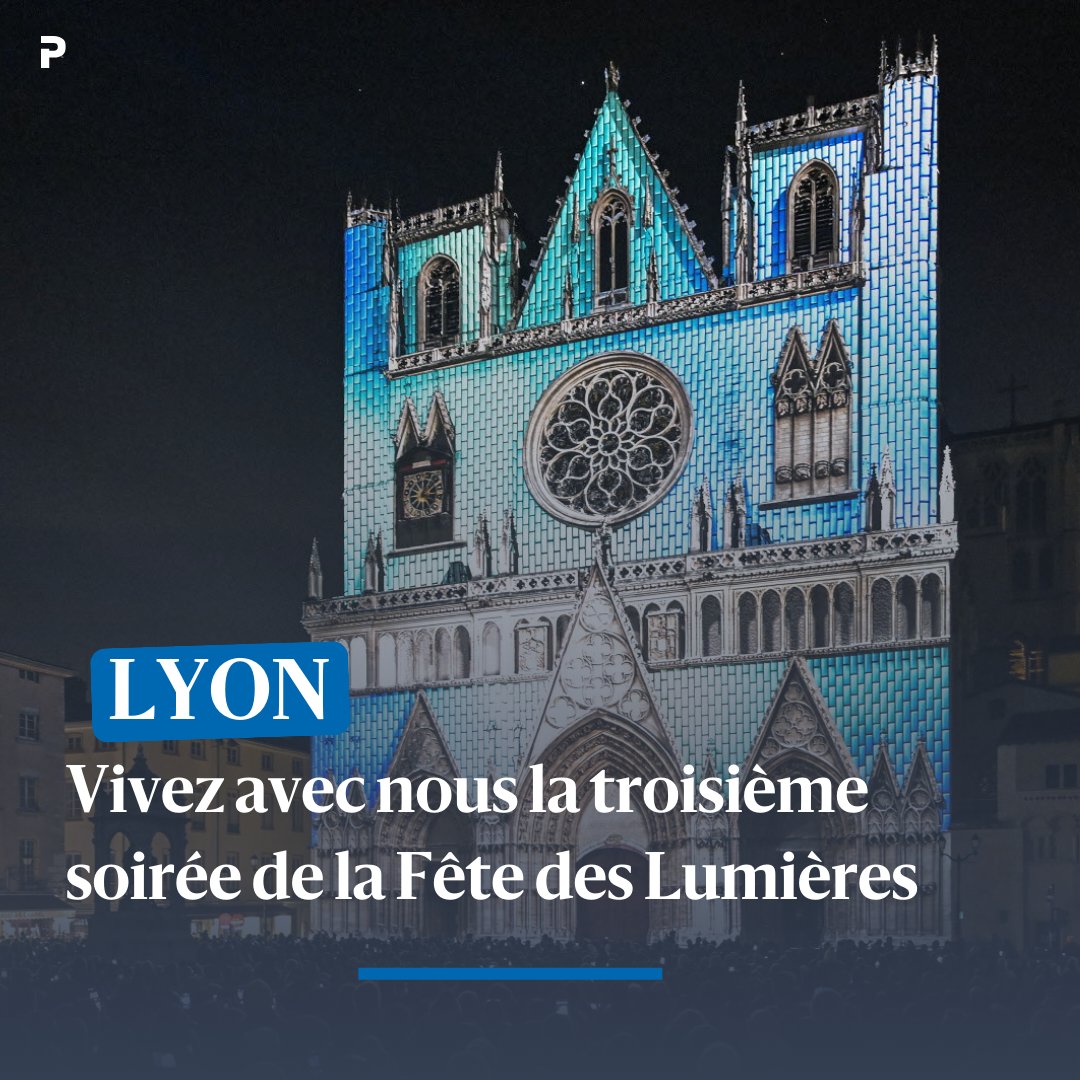 Embarquez avec nous au fil des rues pour vivre l'avant-dernière soirée de cette édition 2024. Notre direct ➡️ tinyurl.com/56d2z6sp #FDL2024 #Lyon