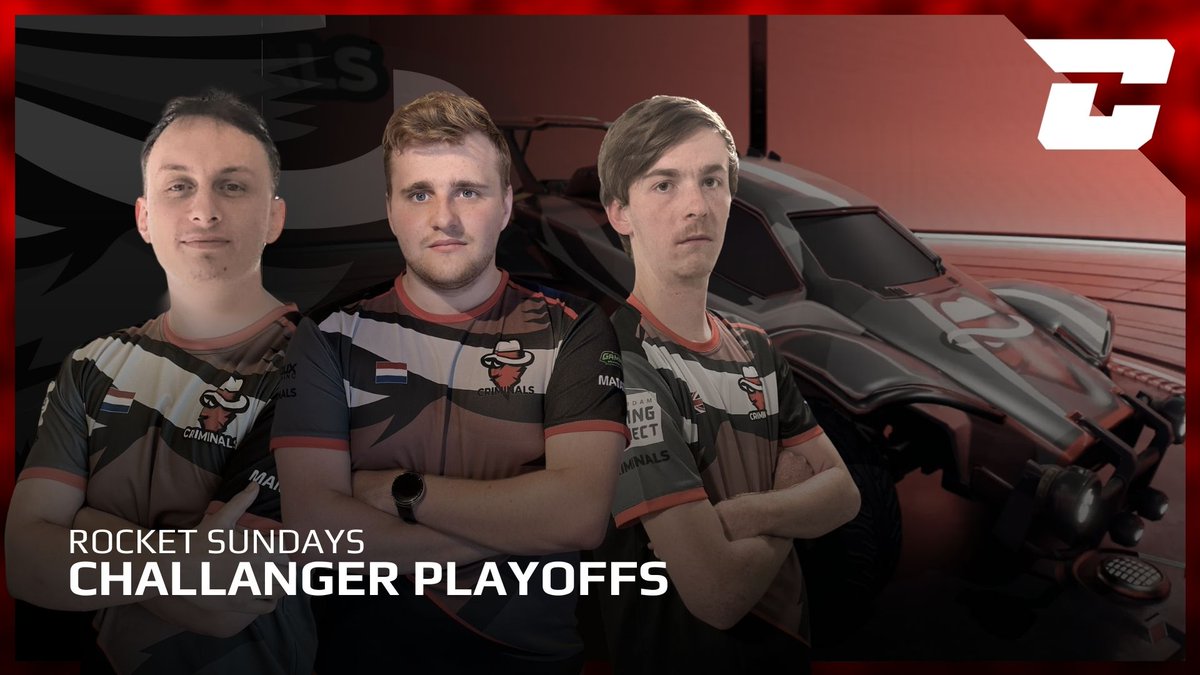 Credife_'s tweet photo. TIJD VOOR DE PLAYOFFS!!!

Vanavond om 8 uur begint de @SundaysEsport Challenger Playoffs. Kom ons live supporten!

https://t.co/elheui4WEP

- Credife_ (c)
- Bd0g15
- Dio_Yoni

#live #esports #gaming #rocketleague #rocketleagueesports #competition #game #rl #rocketsundays #youtube https://t.co/6LjXEoin6g