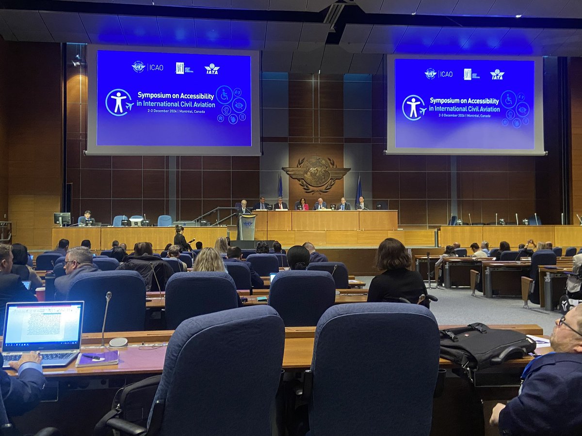 allwheelsup's tweet image. We are so grateful to have had our Founder and President Michele Erwin speak at IACO’s 2024 Symposium on Accessibility in International Civil Aviation 🧡💙

#FlyInclusive #AllWheelsUp #AccessiblityMatters #WheelchairSpotsOnAirplanes #AccessibleTravel #Wheelchair #DisabledTravel