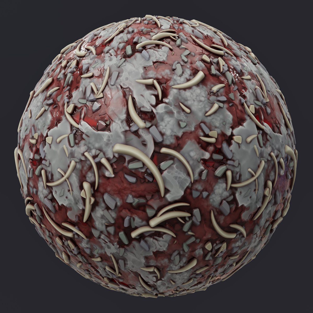 Sauti__'s tweet image. Day 27-28: Werewolf Den

#Nodevember2024 #Nodevember #SubstanceDesigner