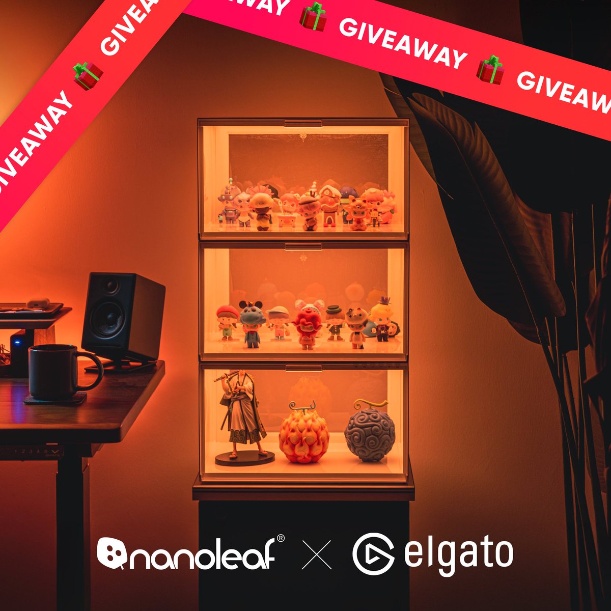 nanoleaf's tweet image. 🎁 Advent Calendar Giveaway: Day Two 🎁

ENTER NOW for your chance to win some Nanoleaf EXPO Display Cases
+ The ULTIMATE streaming setup, courtesy of our friends at Elgato!

🏆DAY TWO PRIZES:
-EXPO Display Case Smarter Kit
-Elgato Wave Neo
-Elgato Stream Deck Neo
-Elgato Key…