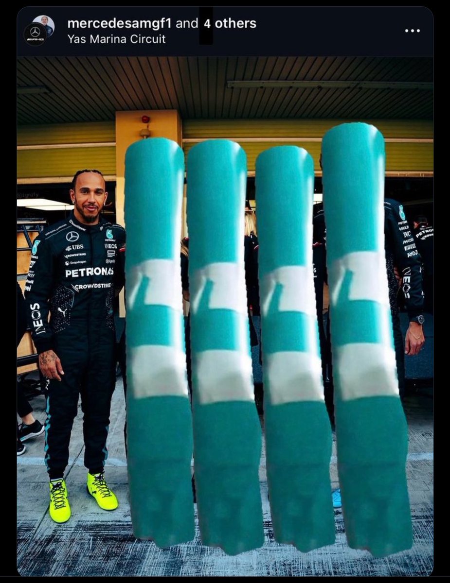 TheF1Files's tweet photo. everything’s fine. we’re gonna be ok.

#F1 || #AbuDhabiGP || #TeamLH https://t.co/mA2pB6rT30