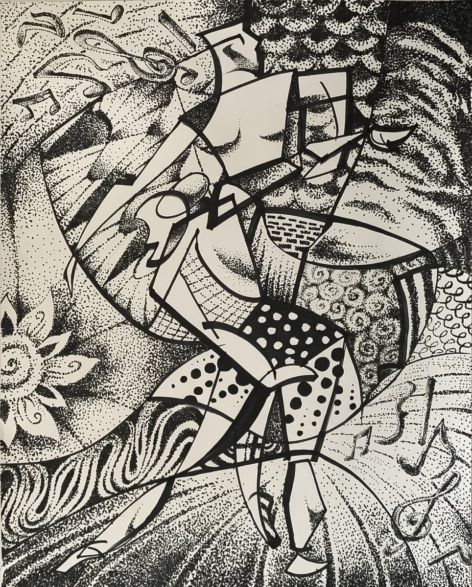 na_naaeunn610's tweet photo. #artwork #dotart #ballet #shapeandform #lineart #abstractart #ArtisticExpression https://t.co/GFf79YyjLr