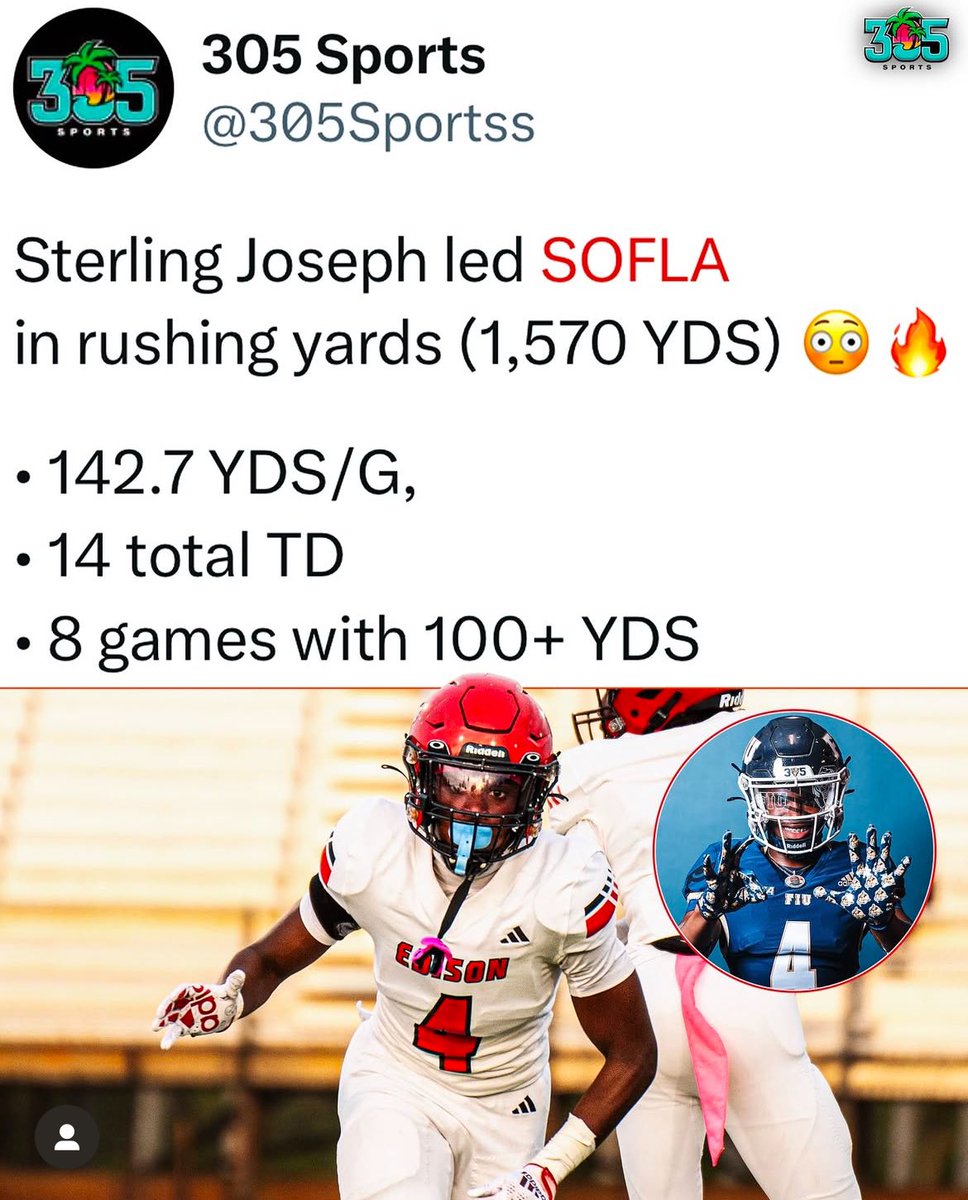 😤 
<a href="/miamiedison_fb/">Miami Edison Football</a> <a href="/unclelukereal1/">Luther Luke Campbell</a> <a href="/Coach__Ced/">Coach Ced</a>