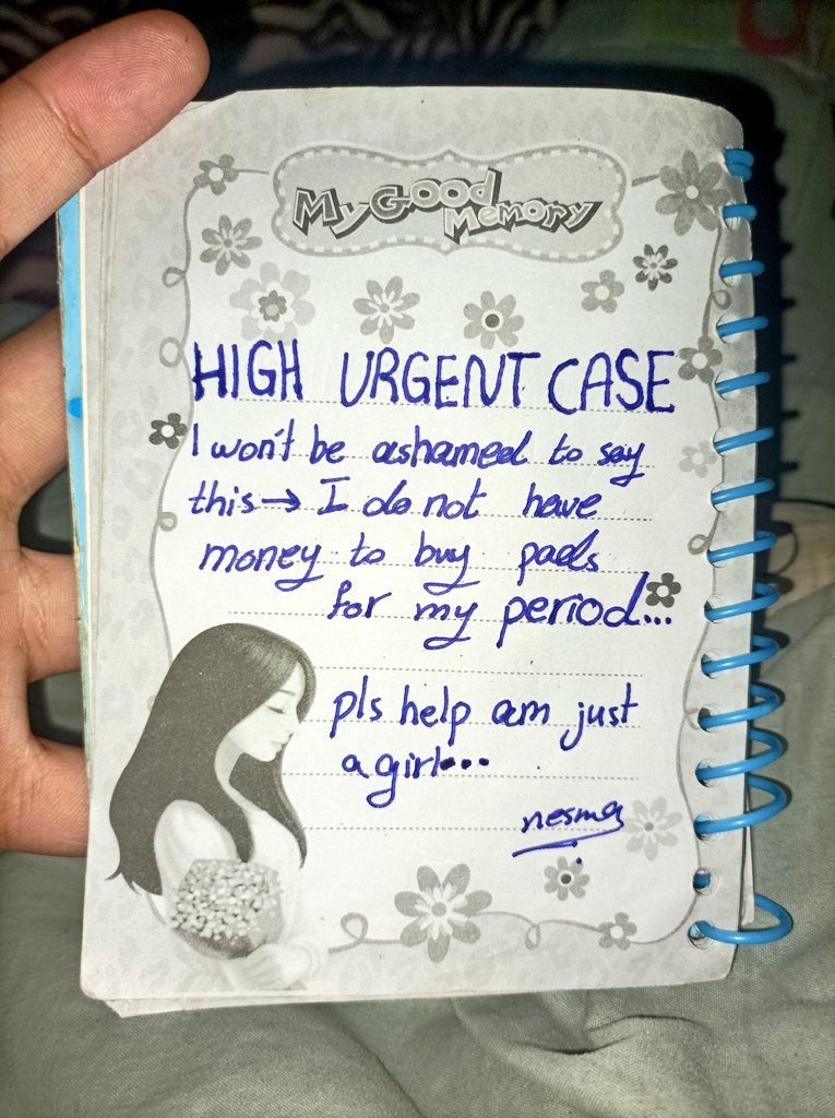 It wasn't easy for me to say this because I'm a girl and it's a sensitive thing for us but it started affecting me and causing uterine diseases and infections. Please help me by donating or sharing
gofundme.com/f/help-nesma-p…
Or
paypal.me/mohajayyab