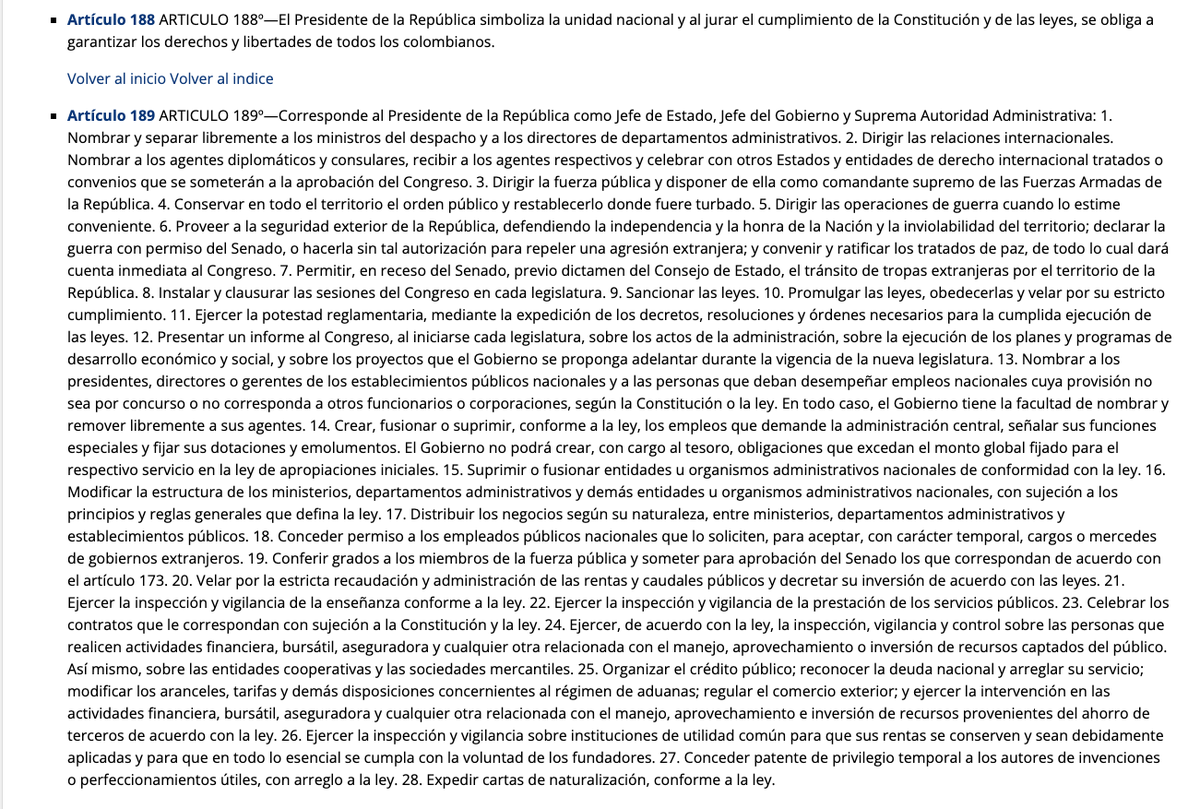 .<a href="/petrogustavo/">Gustavo Petro</a> me ha demandado en calidad de Presidente de Colombia, funcionario público.
Ninguna de sus funciones constitucionales le permite demandar ciudadanos, opositores políticos o críticos.
El funcionario puede hacer única y exclusivamente lo que la ley le permite