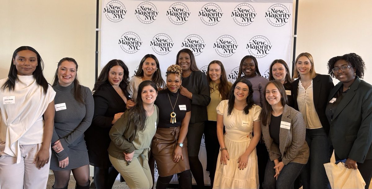 TishJames's tweet photo. It was great to join the @NewMajorityNYC’s #MomentumNYCSummit today to celebrate the power of women in politics and talk to the next generation of women leaders. https://t.co/1B9dUlqJ7i