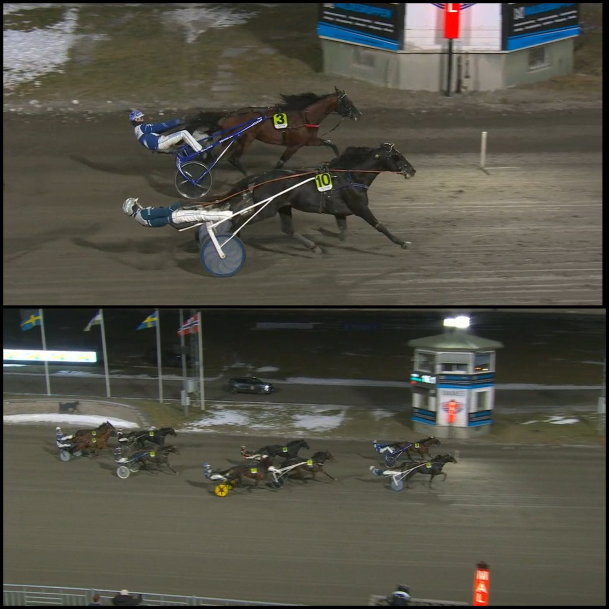 Pennywise vinner V75 i Östersund!!😃🥇Efter en rykande avslutning ihop med Magnus A Djuse <a href="/magnusdjuse/">magnus A djuse</a> spurtar Pennywise hem Klass I-försöket och springer in 110.000 kronor. Stort grattis säger vi till ägare/uppfödare Leif Backman och till Cimone som sköter om Pennywise!💐🌟