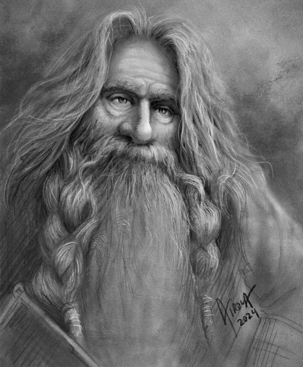 steve_airola's tweet photo. Bringing Gimli, son of Glóin, to life with my latest drawing! A fearless dwarf warrior from Tolkien’s Middle-earth. #LordOfTheRings #DwarfPride #Art #FantasyArt #SlyHands #Airola https://t.co/PjEaCQd6Ty
