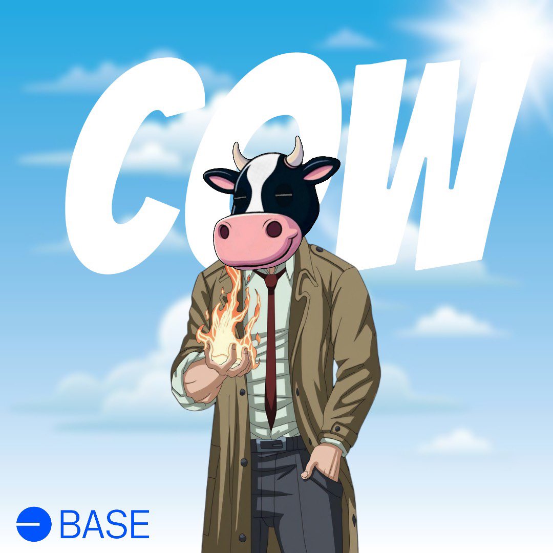 Cow on Base tweet media