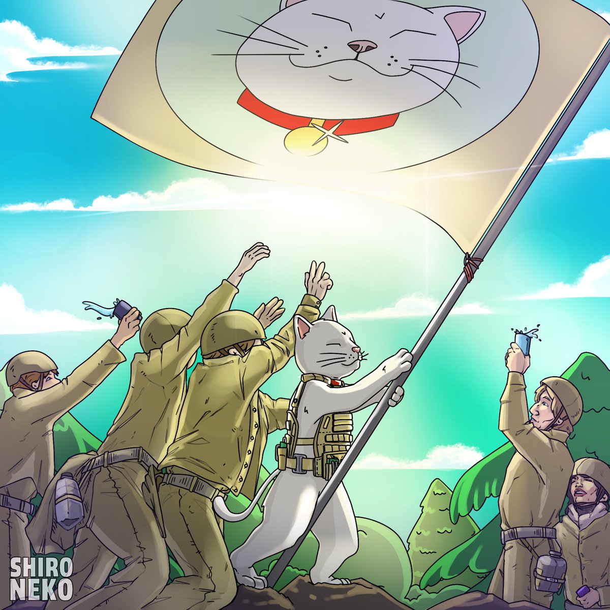 shiro's tweet photo. The cat coin super-cycle is en route! Shout out to @sincitycrypto for breaking it down!

#SHIROARMY😺

https://t.co/fnJ8t2LPDE https://t.co/P6v3neqH1P