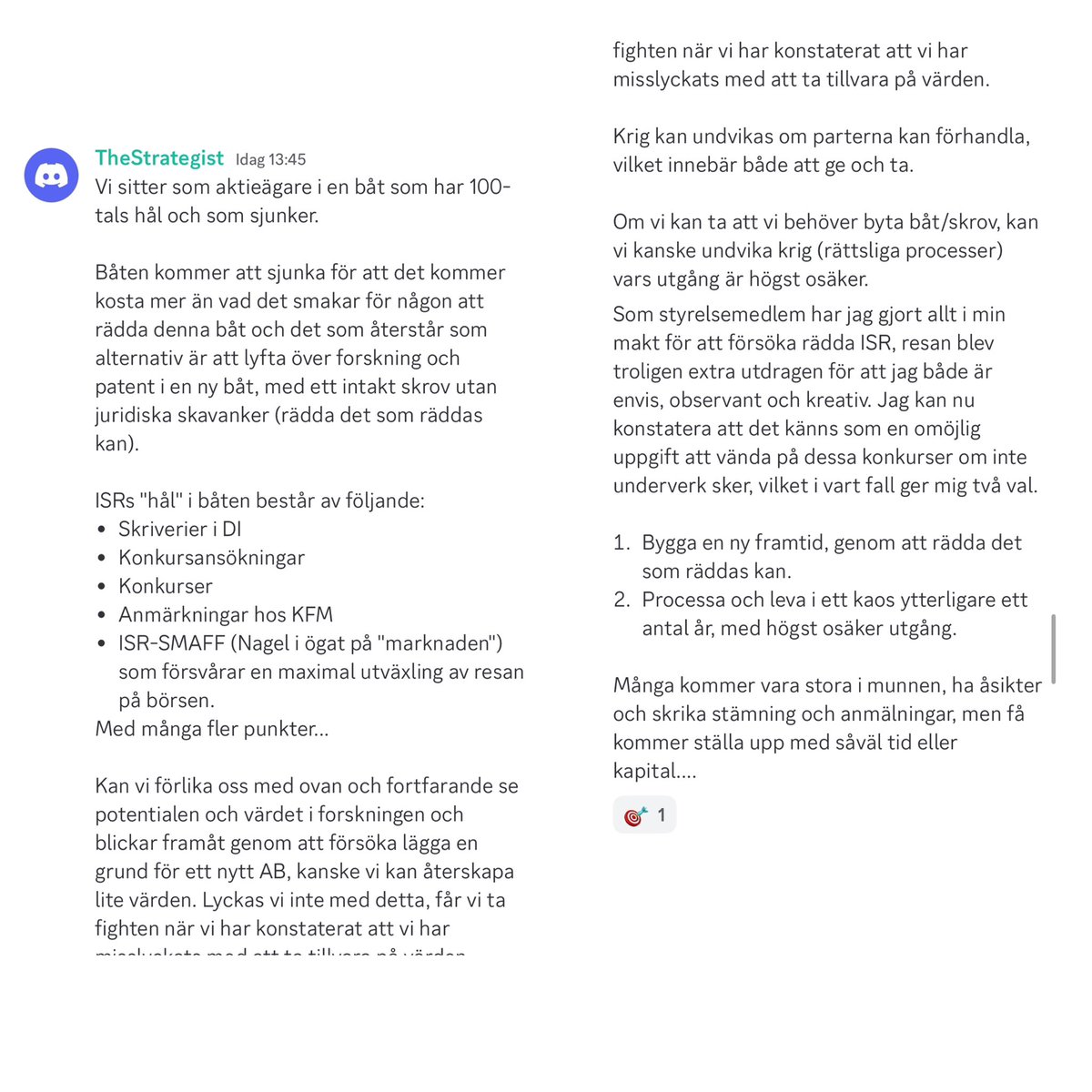FFlanderen's tweet photo. Delirium i #isrholding och Discorden för #smaff. What the actual fuck är det han säger? https://t.co/PC3W5zY5QV