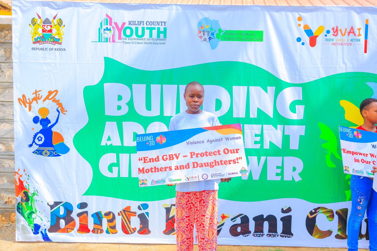 <a href="/ReproRights/">Center for Reproductive Rights</a> <a href="/rhnkorg/">Reproductive Health Network Kenya</a> <a href="/NLinKenya/">Netherlands Embassy in Kenya</a> <a href="/hivosroea/">Hivos East Africa</a> <a href="/Yplus_Global/">Y+ Global</a> <a href="/UNICEFKenya/">UNICEF Kenya</a> <a href="/DOHKilifi/">Kilifi Department of Health & Sanitation Services</a> <a href="/Amref_Kenya/">Amref Health Africa in Kenya</a> <a href="/USAIDGH/">USAID Global Health</a> <a href="/UrgentAct/">Urgent Action Fund for Feminist Activism</a> Every girl left with a strong commitment to:
🌟 Empower each other
🌟 Be a sister keeper
🌟 Speak out and report GBV 
🌟 Be confident and fearless leaders

Together, we are breaking the silence and building a future free from violence! 💪
#16DaysOfActivismAgainstGBV