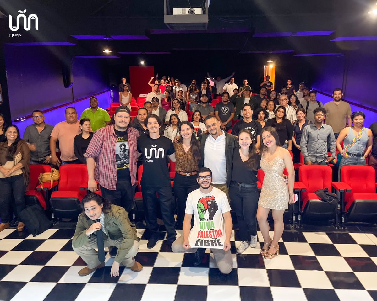 unafilms's tweet photo. Estreno del Cortometraje "Mala Copa" 🥃📽🎞🇳🇮

Última proyección del año!!

Muchas gracias a todas las personas que llegaron a ver nuestra último trabajo cinematográfico 🥰🫶🏻

#Nicaragua #Cine https://t.co/X2jXlJHTA0
