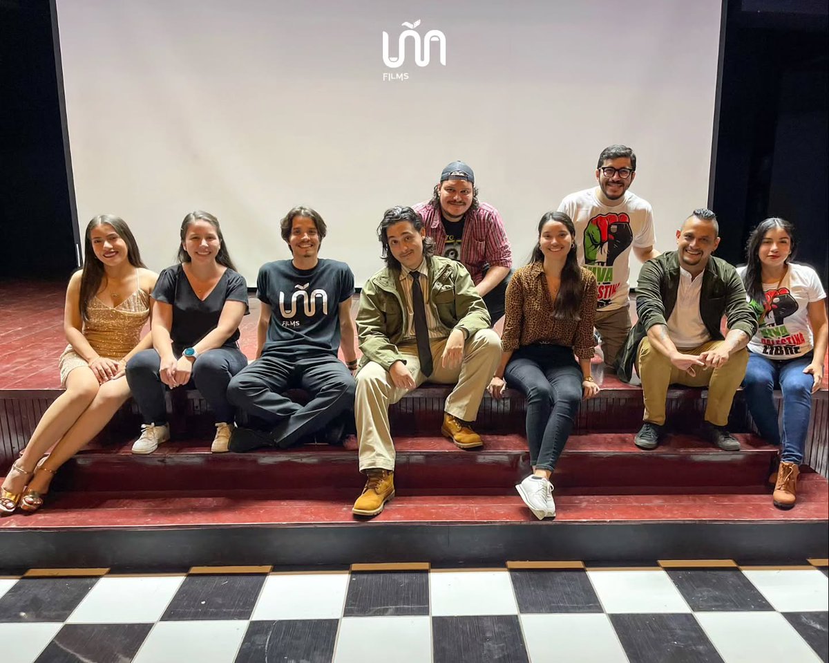 unafilms's tweet photo. Estreno del Cortometraje "Mala Copa" 🥃📽🎞🇳🇮

Última proyección del año!!

Muchas gracias a todas las personas que llegaron a ver nuestra último trabajo cinematográfico 🥰🫶🏻

#Nicaragua #Cine https://t.co/X2jXlJHTA0