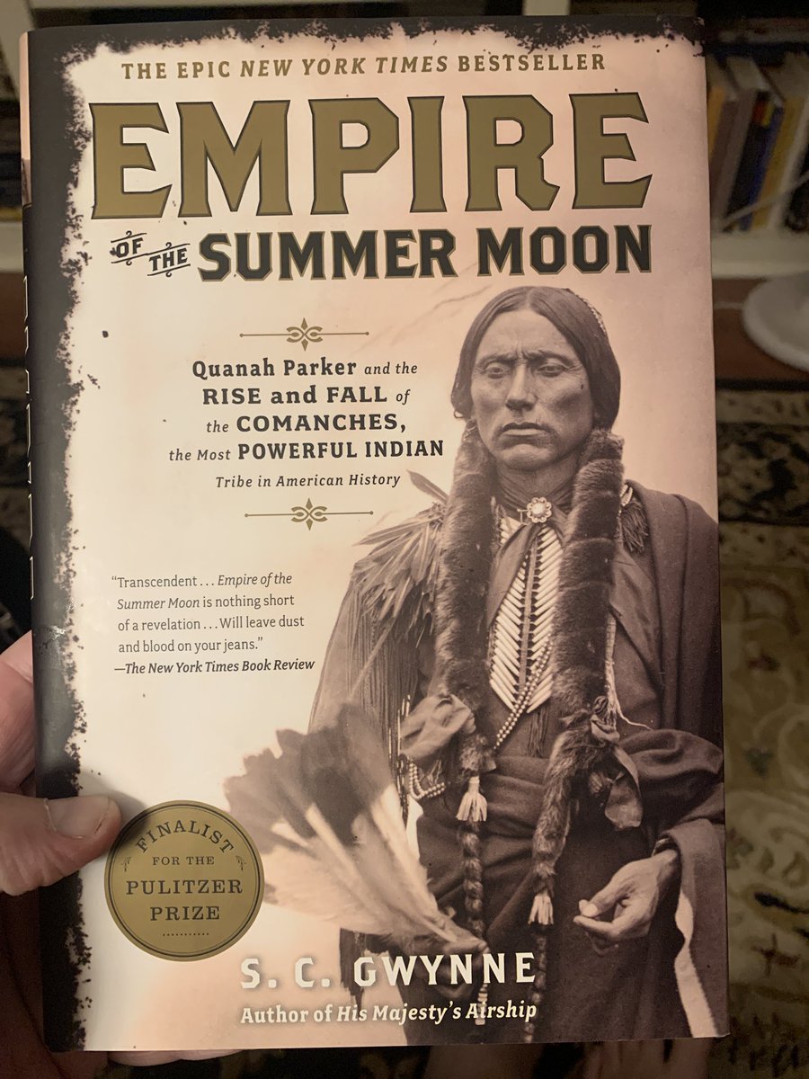 Mallioch's tweet photo. This was very good. If you’re interested in either TX/OK history or the Comanche, I highly recommended it. https://t.co/OGoIZbHUOY