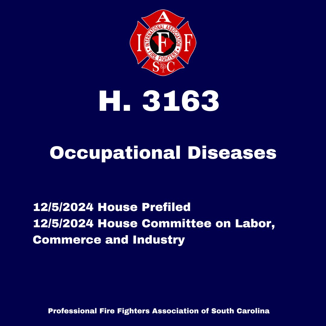 PFFASC (@pffasc) on Twitter photo #PFFASCLeg Update: (bill post 4)
#STRONGWORK by President Odachowski & our PFFASC Leg team! A huge thank you to <a href="/VoteMarkSmith/">Mark Smith</a>. Follow for updates!
H. 3163 - Summary: Occupational diseases
Sponsors: Rep. Mark M. Smith
#PFFASCstrong <a href="/IAFFofficial/">International Association of Fire Fighters</a> <a href="/IAFF12thDVP/">IAFF12thDistrict</a> <a href="/Real_John_Baker/">John Baker</a> #PFFASCLeg Update: (bill post 4)
#STRONGWORK by President Odachowski & our PFFASC Leg team! A huge thank you to <a href="/VoteMarkSmith/">Mark Smith</a>. Follow for updates!
H. 3163 - Summary: Occupational diseases
Sponsors: Rep. Mark M. Smith
#PFFASCstrong <a href="/IAFFofficial/">International Association of Fire Fighters</a> <a href="/IAFF12thDVP/">IAFF12thDistrict</a> <a href="/Real_John_Baker/">John Baker</a>