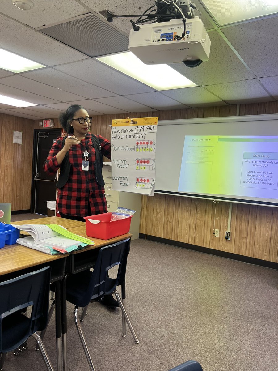 educatorjdh3's tweet image. Kinder and 1st grade rocking their Eureka Module studies. When you stay ready you don’t have to get ready!! #Eurekamath #instructional #intentional