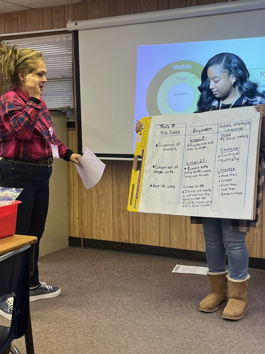 educatorjdh3's tweet image. Kinder and 1st grade rocking their Eureka Module studies. When you stay ready you don’t have to get ready!! #Eurekamath #instructional #intentional