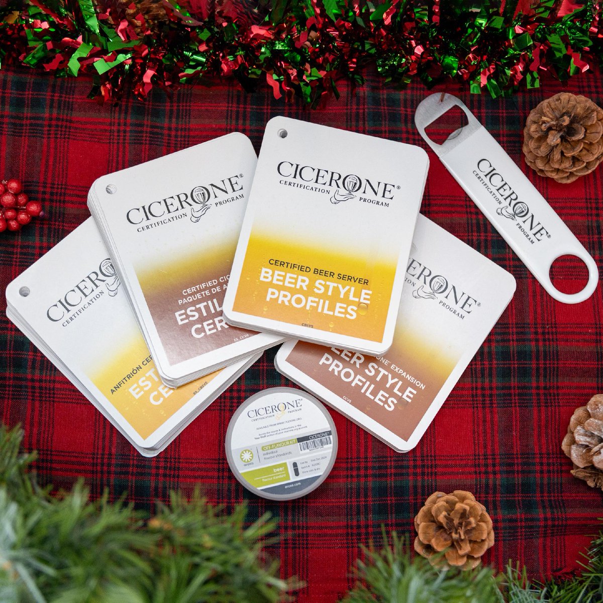 Looking for the perfect holiday gift for the beer enthusiast ? Our bottle openers, single-user off-flavor kits, and beer style flashcards make excellent stocking stuffers!

Order by Dec 8th to ensure delivery in time for the holidays.

bit.ly/3uaOpm9