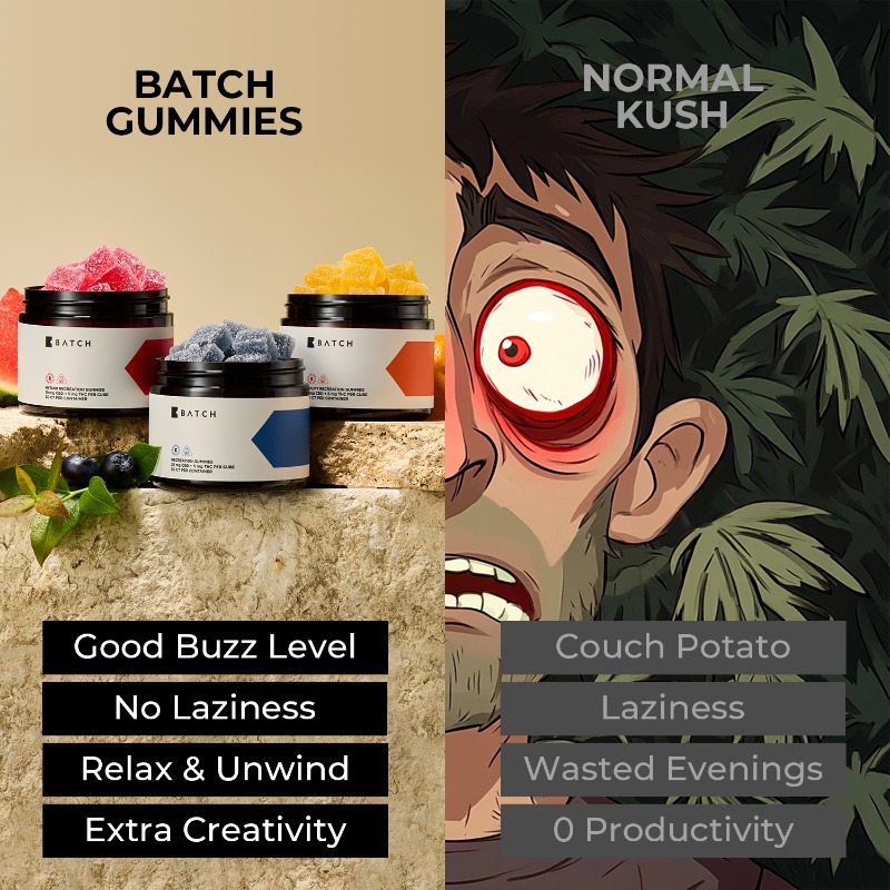 batchhello's tweet photo. Some THC gets you stuck on the couch. BATCH gummies? You’re vibing, you’re unwinding, and you’re maybe even folding laundry. (We said maybe.)

-delivered discreetly to your door 🏡 
-Up to 44% Off 💰 Holiday Sale! 💰

Buzz Better  🐝 🌿