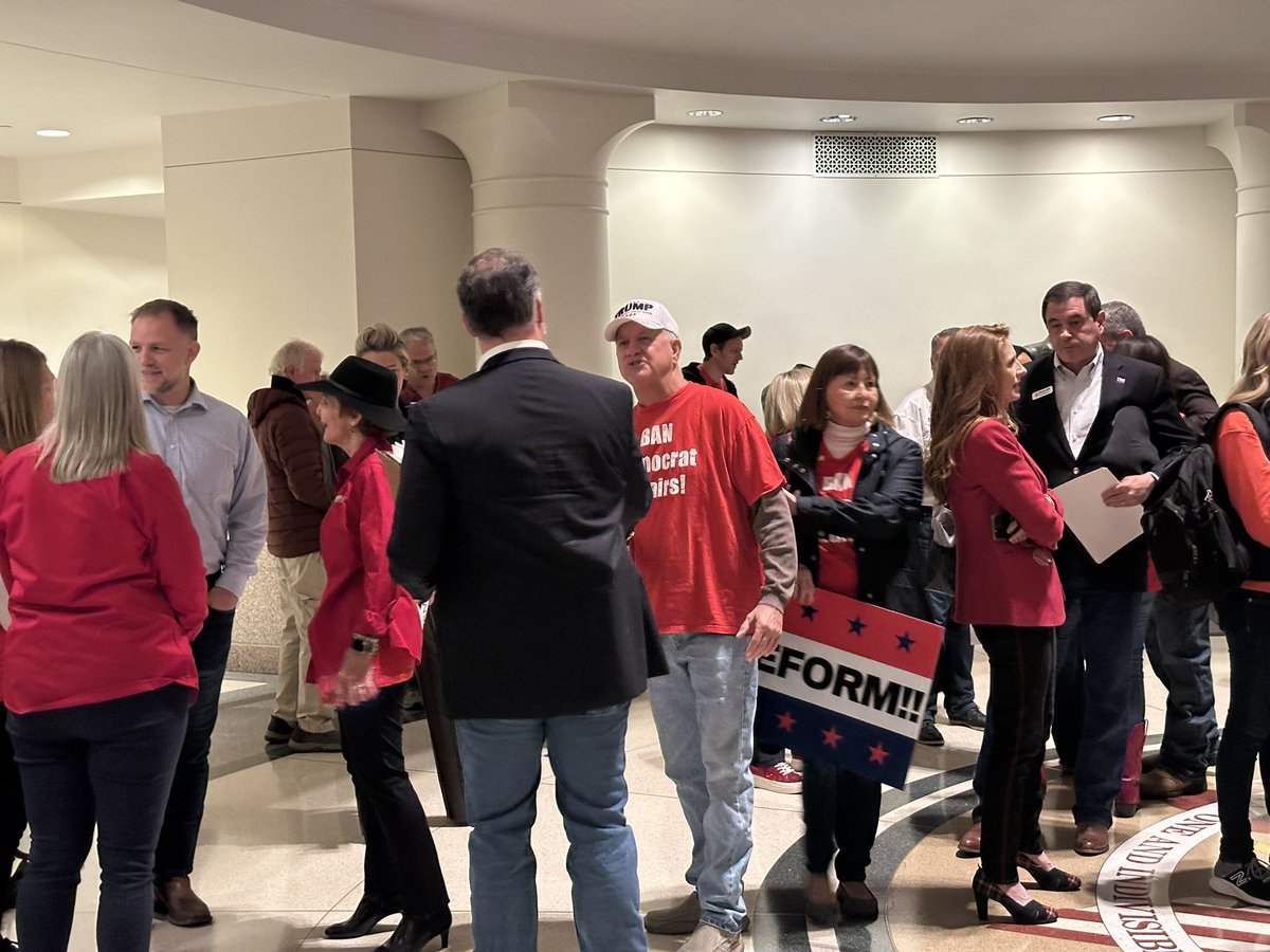 Aarón Torres (@aarontorres_) on Twitter photo Reps. <a href="/realmitchlittle/">Rep. Mitch Little</a>, <a href="/brentmoney/">Brent Money</a> & <a href="/ShelbySlawson/">Shelby Slawson</a> meeting with about 4 dozen grassroots activists ahead of the House GOP caucus meeting Reps. <a href="/realmitchlittle/">Rep. Mitch Little</a>, <a href="/brentmoney/">Brent Money</a> & <a href="/ShelbySlawson/">Shelby Slawson</a> meeting with about 4 dozen grassroots activists ahead of the House GOP caucus meeting