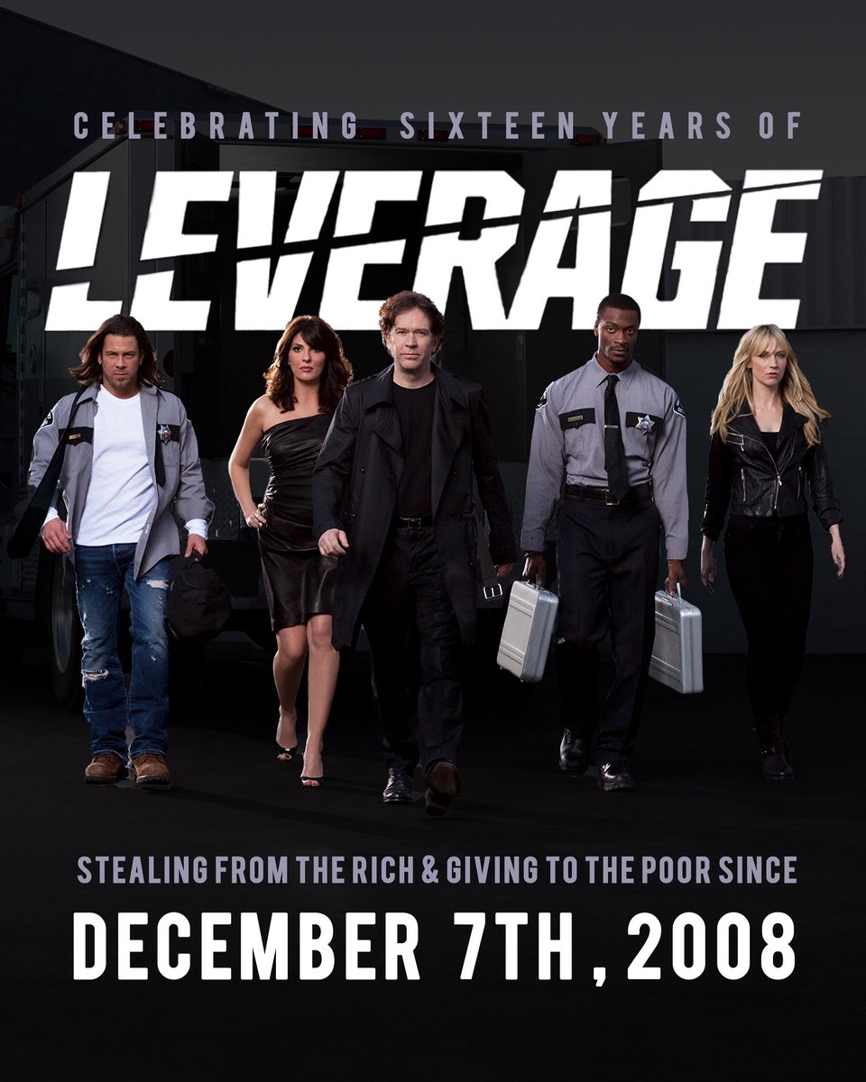 electricnowtv's tweet photo. On this day in 2008, the original crew of #Leverage began its journey of stealing hearts and righting wrongs... Celebrate today by watching #Leverage for FREE on #ElectricNOW https://t.co/HhWrAOWiXp https://t.co/x9hEF6FiQg