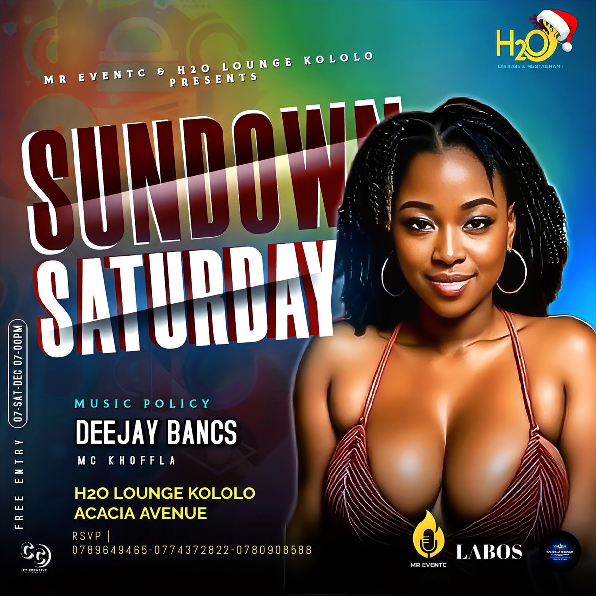 H2oLounge_'s tweet photo. Y’all not Ready for Tonight’s Vibes 🔥💯…. The Ultimate thrilling Night party , amazing mixes, epic entertainment and dope and Elevated vibes.- Turnup for the SUNDOWN SATURDAY PARTE VIBES every single Saturday at H20 LOUNGE - KOLOLO - FREE ENTRY #foryou #nightlife @mr_eventc https://t.co/CsLW9trfvd