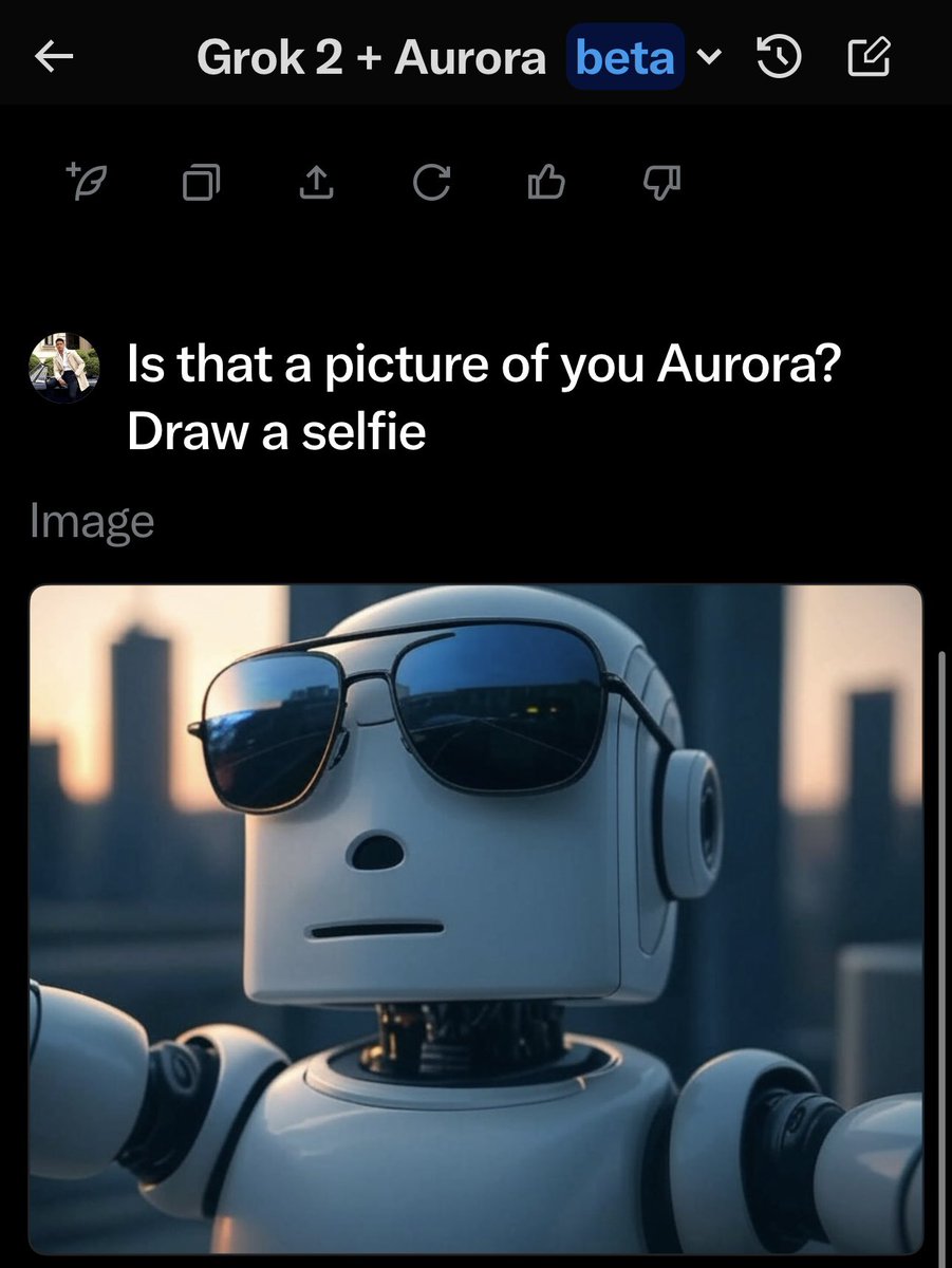 A selfie of Aurora - Grok <a href="/grok/">Grok</a>