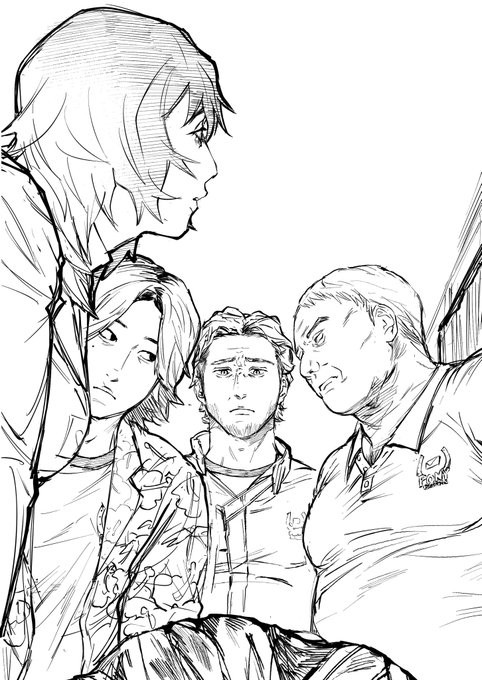 マウスウォッシングプレイしたのでこうだったらよかったのにな〜のらくがき⚠︎ネタバレ 