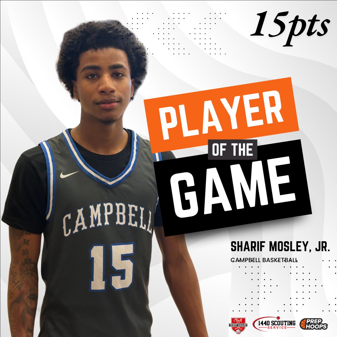 Terry Drake (@tdrakebasktball) on Twitter photo 🚨 #TerryTalks 🚨
Sharif Mosley, Jr. (5'11/CG/'25/Campbell HS) is the #PlayerOfTheGame. He poured in 15pts in a 68-66 win over Chattahoochee at the <a href="/ClassicToc/">TOCClassic</a>.
#TerryDrakeBasketball #1440Scouting <a href="/gameeliteatl/">Gameelitebasketball</a> <a href="/PaulBiancardi/">Paul Biancardi</a> <a href="/CampbellHSBB/">Campbell Spartans Boys Basketball</a> <a href="/sharifmosleyjr/">Sharif Mosley Jr</a> 🚨 #TerryTalks 🚨
Sharif Mosley, Jr. (5'11/CG/'25/Campbell HS) is the #PlayerOfTheGame. He poured in 15pts in a 68-66 win over Chattahoochee at the <a href="/ClassicToc/">TOCClassic</a>.
#TerryDrakeBasketball #1440Scouting <a href="/gameeliteatl/">Gameelitebasketball</a> <a href="/PaulBiancardi/">Paul Biancardi</a> <a href="/CampbellHSBB/">Campbell Spartans Boys Basketball</a> <a href="/sharifmosleyjr/">Sharif Mosley Jr</a>