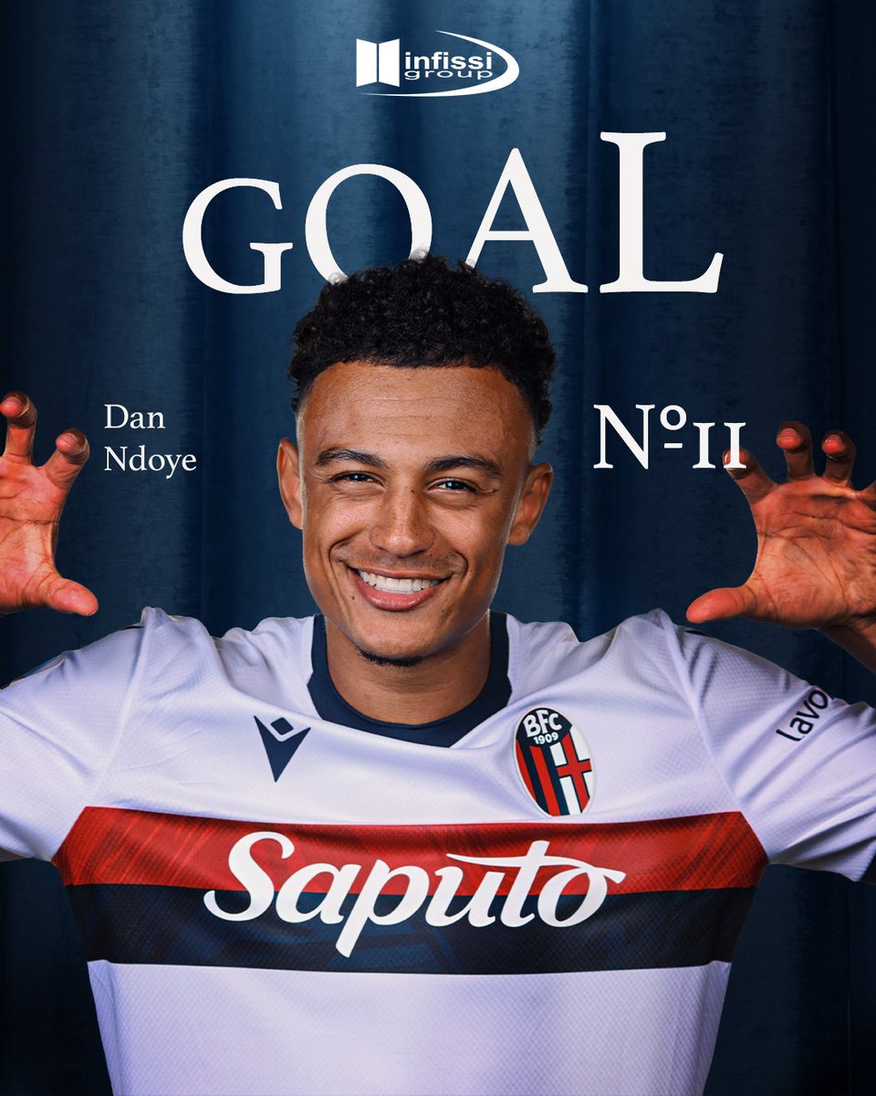 30‘ | DAAAAAAAAAAAN 🔥

Tiro potente di Ndoye che batte Perin sul primo palo!!!!!

#JuventusBologna | 0-1 |
#SerieAEnilive #WeAreOne