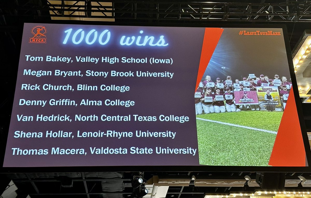 BlinnSoftball's tweet photo. Our Awesome Leader, Coach Rick Church, was recognized at the @NFCAorg Nat’l Convention this morning at the Awards Brunch!

We 💙 You, Churchie! 1,000 &amp; Counting ….

💙☠️🤍⚓️🖤⚔️🩶

#GoBlinnBucs #BoardTheShip #ItsAPiratesLifeForMe #BeBraveBeBigBeABuc #ItsAlwaysAGreatDayToBeABuc! https://t.co/hVVcj1RCkd